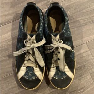Louis Vuitton denim sneaker